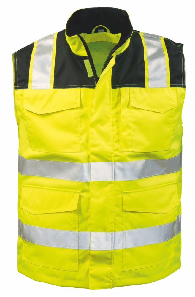pics/Feldtmann 2016/Körperschutz 02/thermoparka/elysee-23518-gregor-gefuetterte-polyester-warnschutzweste-oelabweisend-iso-20471-klasse-2-gelb-schwarz-abgesetzt.jpg